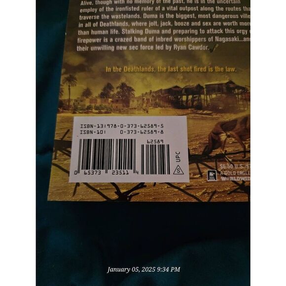 Death lands remember tomorrow by James Axler gold eagle books isbn 0373625895 - Picture 3 of 5